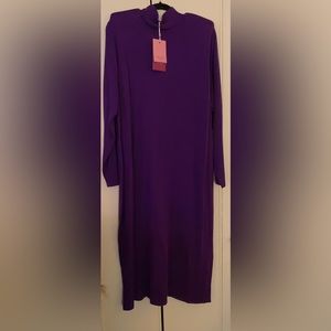 A beautiful Sergio Hudson purple Dress
